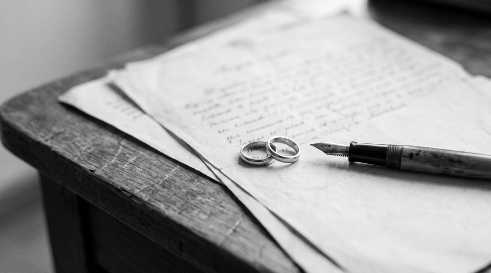 Alianzas sobre documentos legales: matrimonio y pareja de hecho