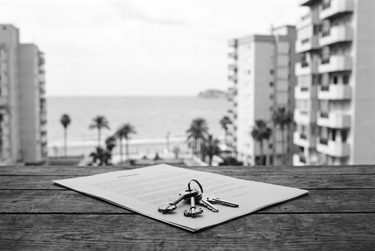 Llaves y escritura de una vivienda en la costa